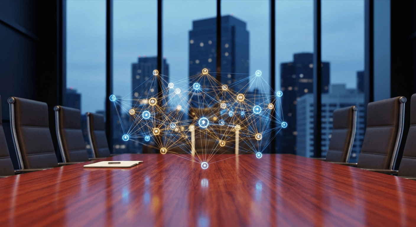 AI evolves from passive assistants into autonomous agent networks capable of managing complex indust