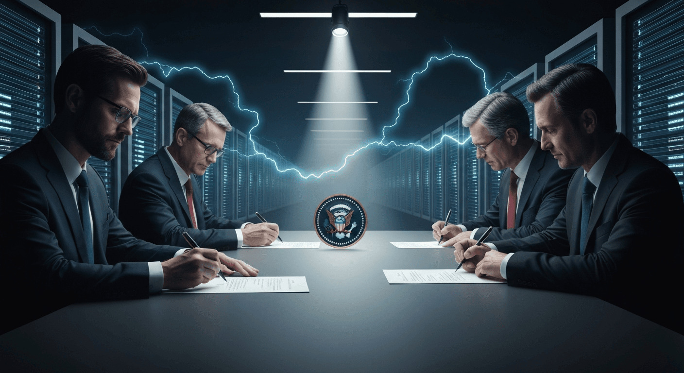 Tech Titans Pledge to Absorb AI Data Center Energy Costs Amid Bipartisan Scrutiny